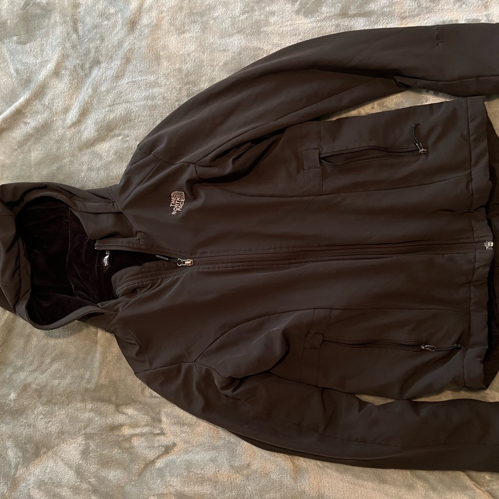 Women's Black Hooded Jacket